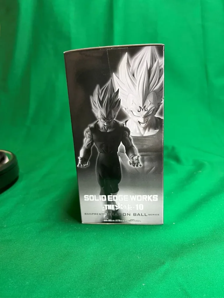 ドラゴンボールZ SOLID EDGE WORKS-THE出陣-10『魔人ベジータ』のプライズフィギュア外箱左側面画像