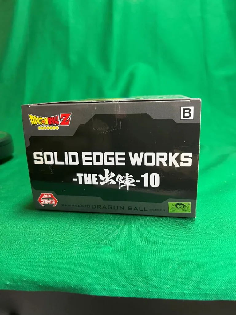 ドラゴンボールZ SOLID EDGE WORKS-THE出陣-10『魔人ベジータ』のプライズフィギュア外箱上面画像