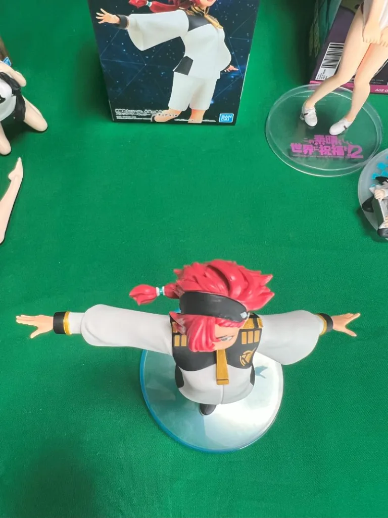 機動戦士ガンダム 水星の魔女 スレッタ・マーキュリー フィギュアのプライズフィギュア上面画像