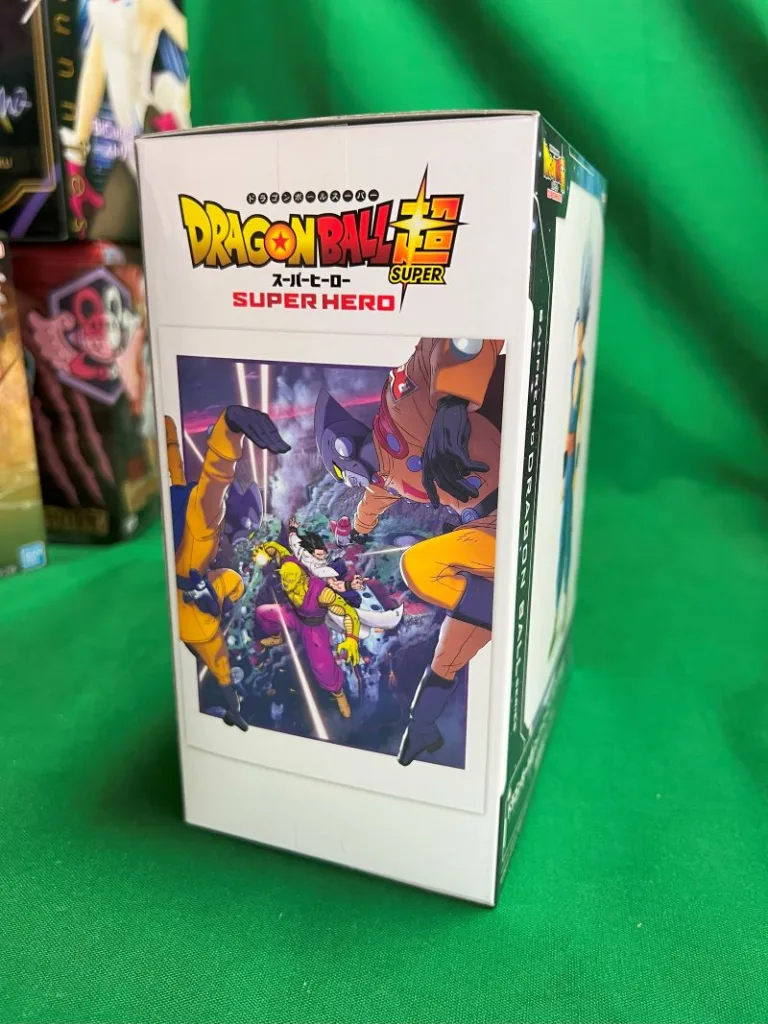 ドラゴンボール超 スーパーヒーロー DXF-孫悟飯(ビースト)-のプライズフィギュア外箱右側面画像