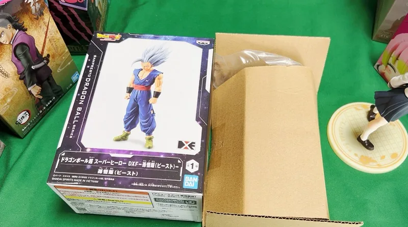 ドラゴンボール超 スーパーヒーロー DXF-孫悟飯(ビースト)-のプライズフィギュア箱の中身画像②