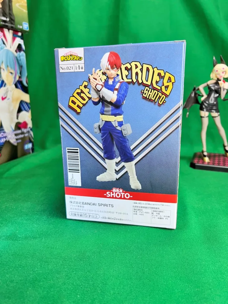 僕のヒーローアカデミア AGE OF HEROES-SHOTO-Ⅱパッケージ背面
